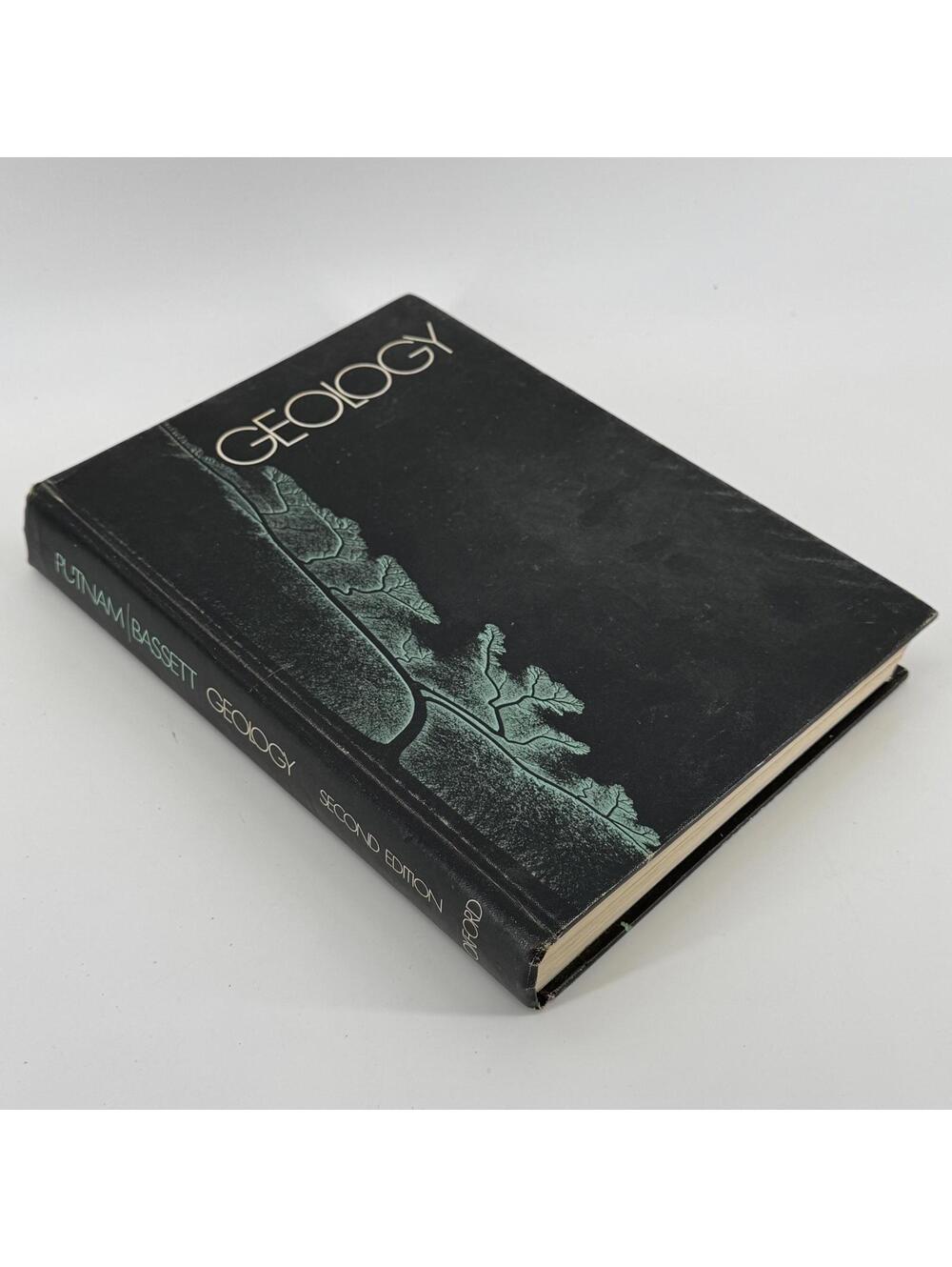 1971 Geology Second Edition by Putnam and Bassett Hardcover Book #TM225
